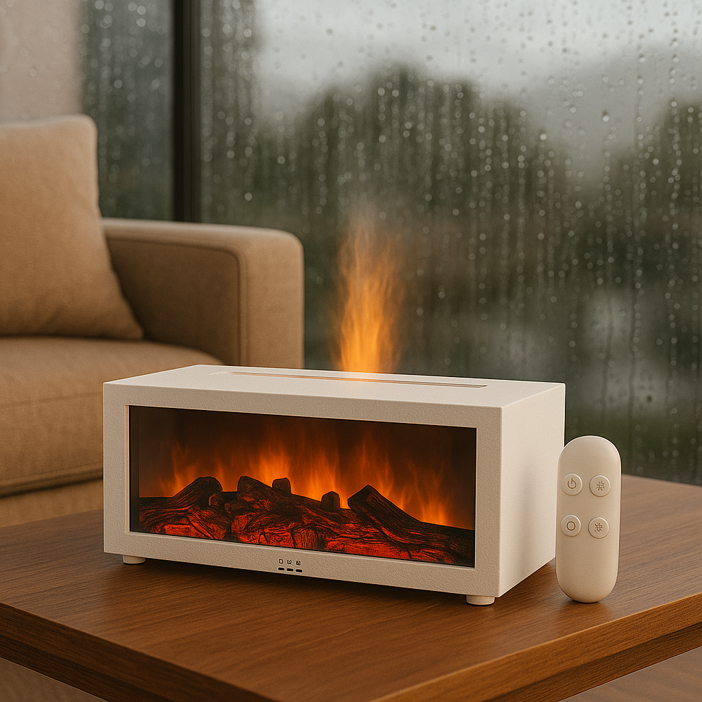 Cozy Flames - מכשיר אדים מפיץ ריח