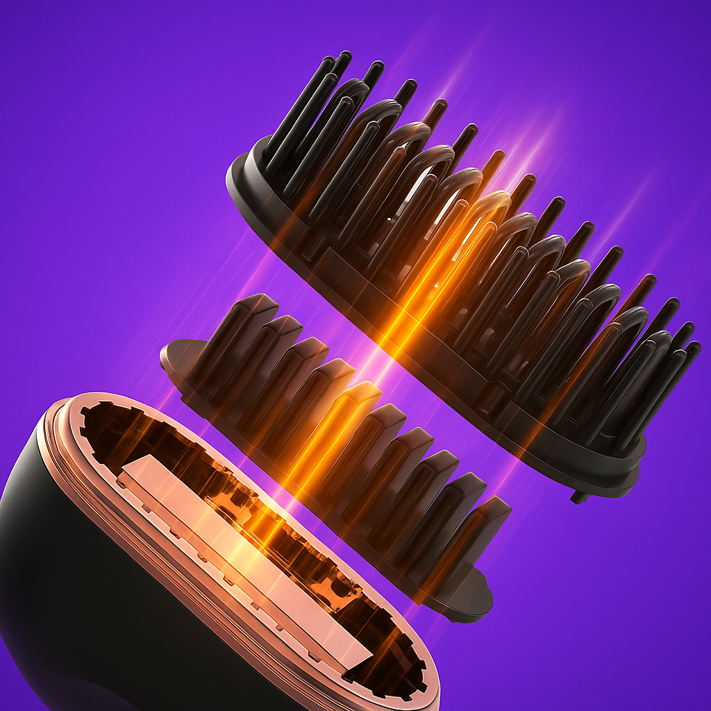 מיני מחליק שיער מקצועי